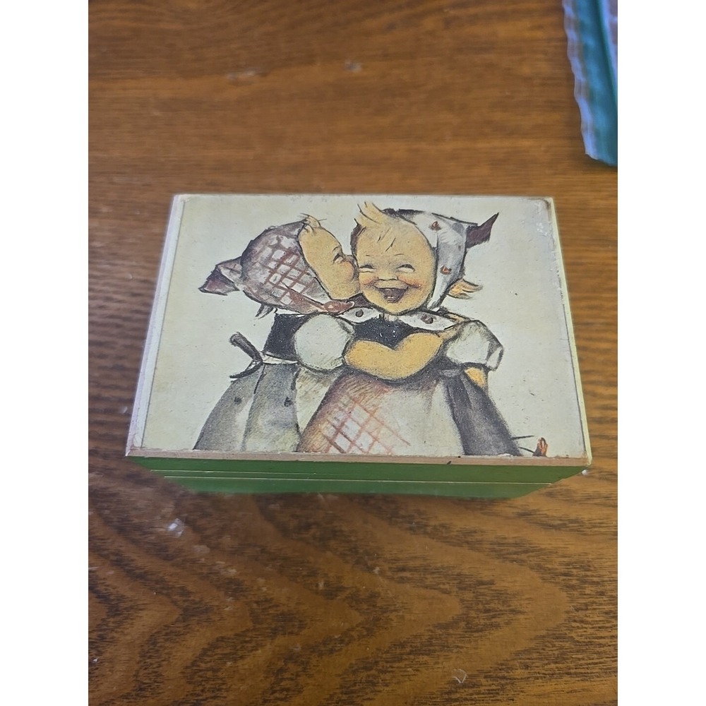 Vintage Hummel Wooden Swiss Music Box Plays Dr Zhivago Theme